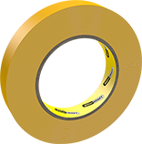 Masking Tape / Krepp Band 19mm yellow